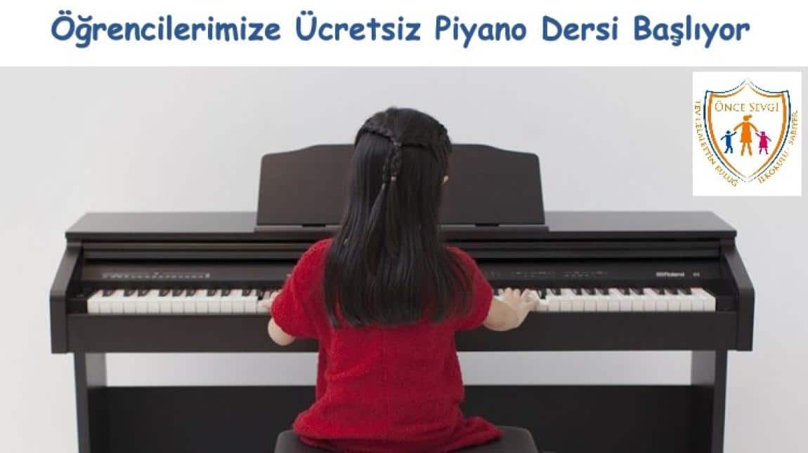 Öğrencilerimize Ücretsiz Piyano Dersi!